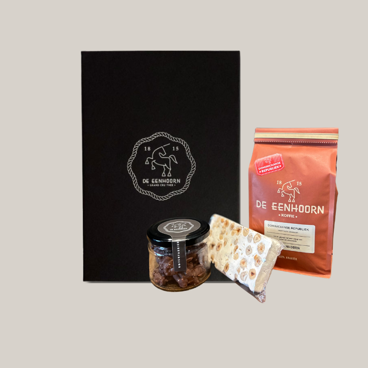 Cadeaupakket • koffie en delicatessen