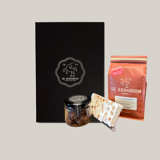 Cadeaupakket • koffie en delicatessen